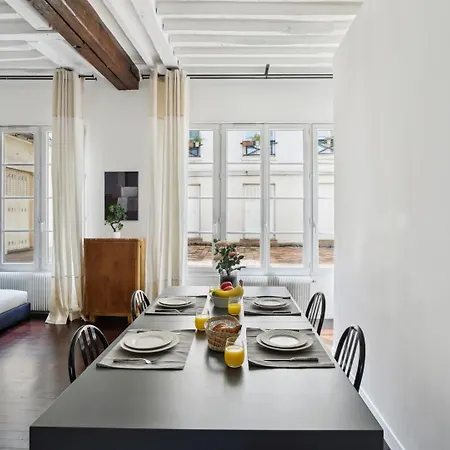 Bnbnook - Bright 2br - Saint-germain & Seine River Apartment *