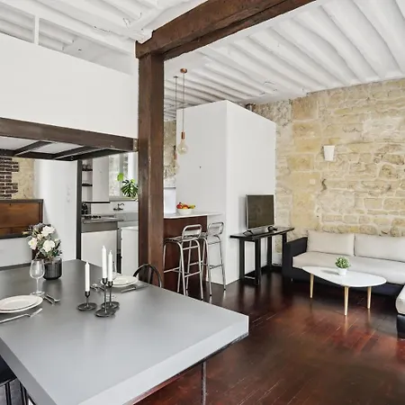 Bnbnook - Bright 2br - Saint-germain & Seine River Apartment *